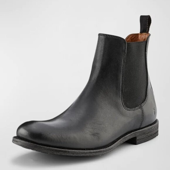 Frye Men\'s Ben Leather Chelsea Boots Size 9M | NIB | Black | Timeless Slip-On St main image 14